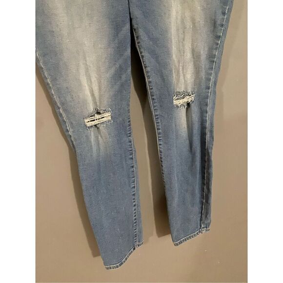 Old Navy Light Wash Rockstar Mid Rise Skinny Jeans Size 14 - Picture 3 of 7